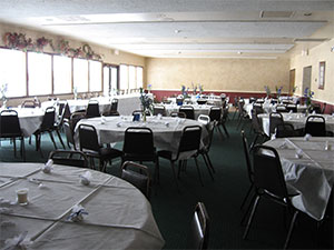 Banquet room at Cedardell